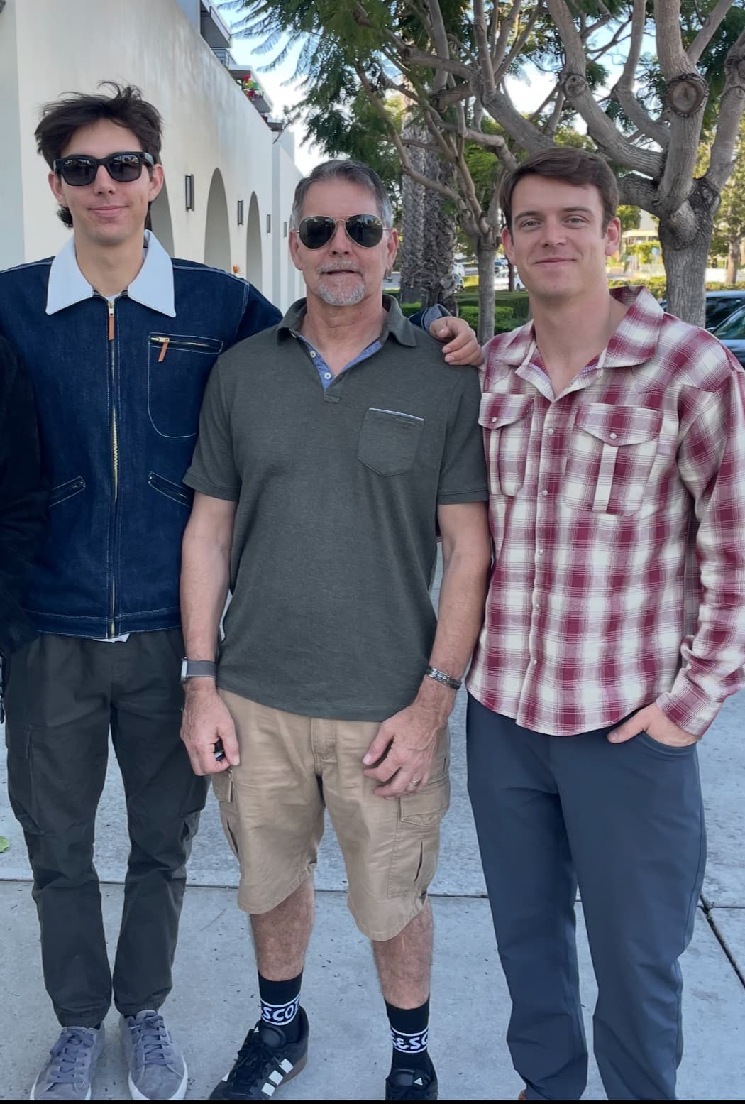 The Cubbison family — Jonathan, Neil, and William