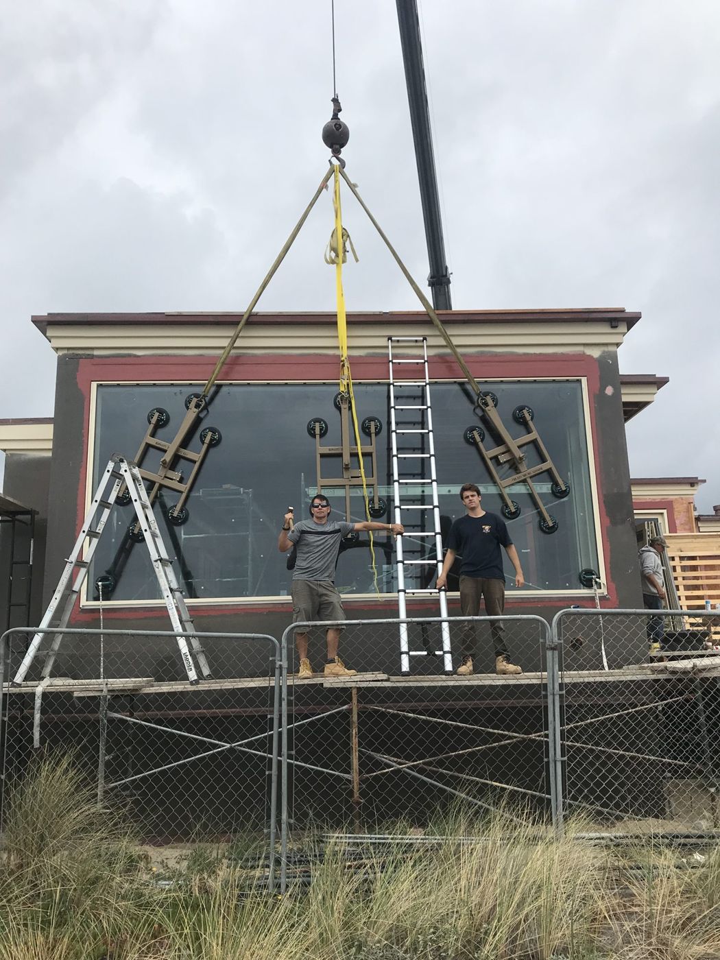 Floor-to-ceiling window installation in La Jolla, CA