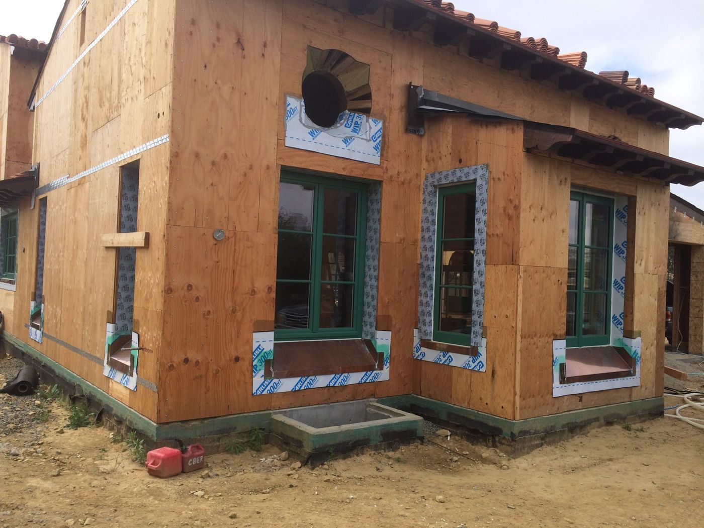 Oversized fixed glass panel installation in Del Mar, CA