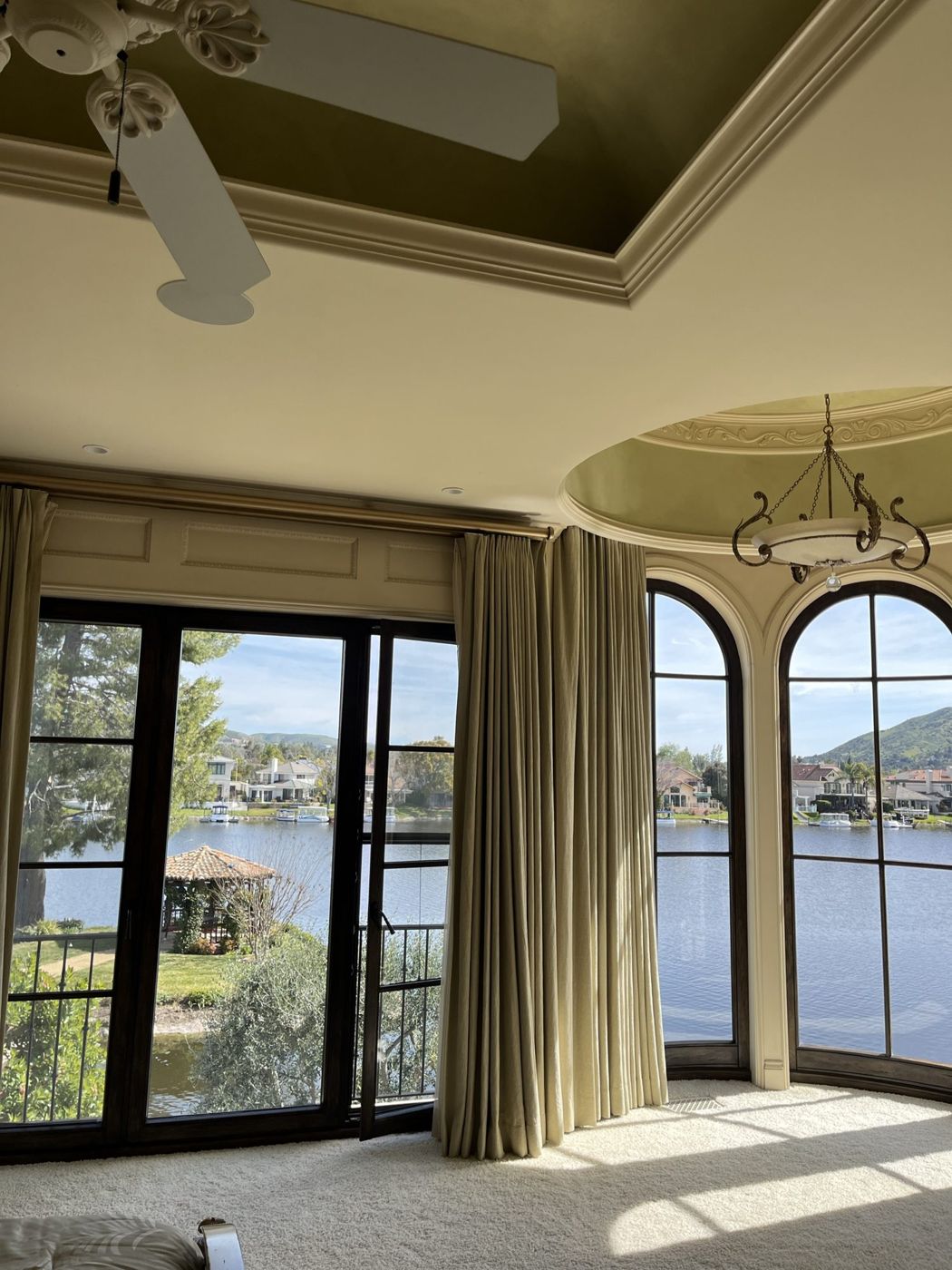 European Albertini door and trim installation in Beverly Hills, CA