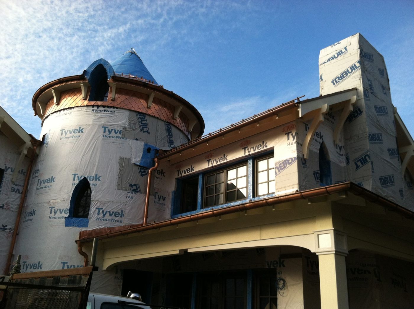 Wood pivot entry door installation in Palm Springs, CA